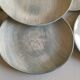 set of 11 Salins Faience Caribbean plates, 60s