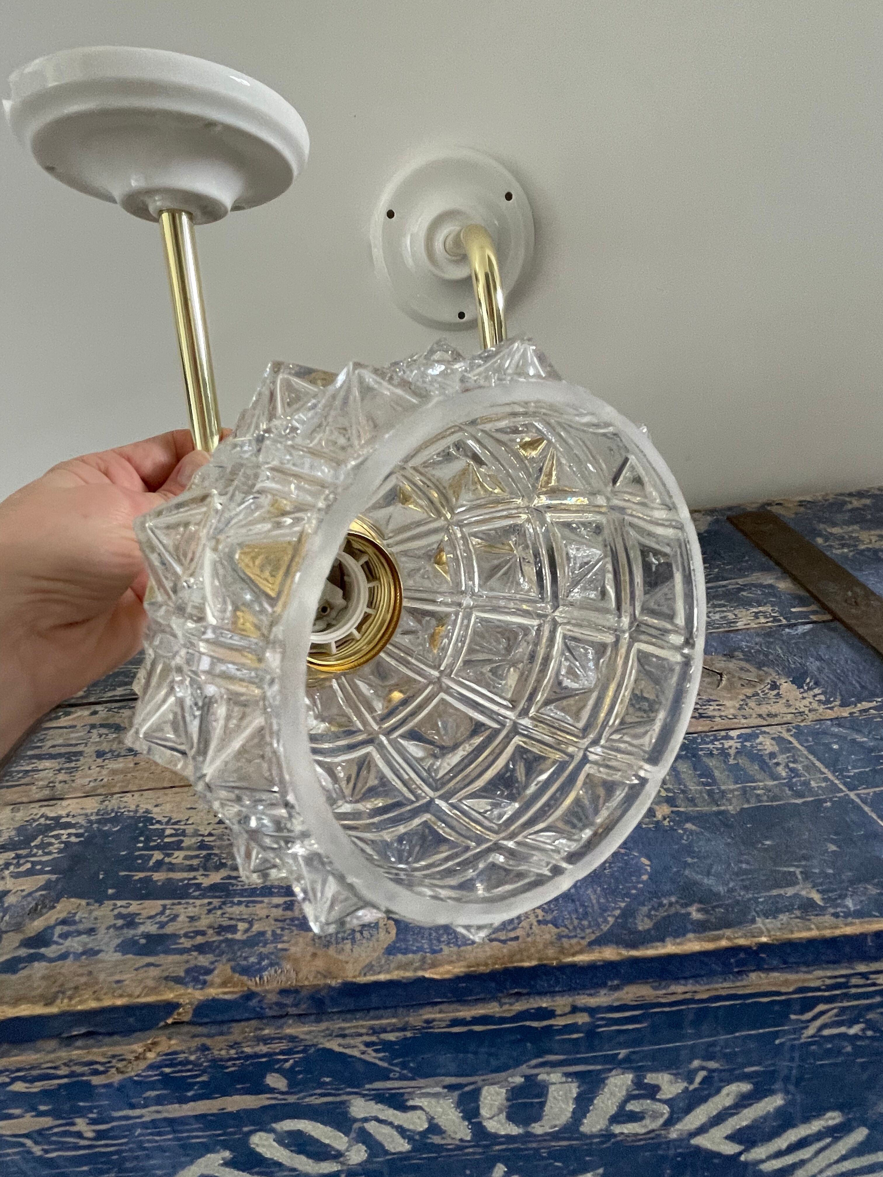 Pair of vintage wall lights