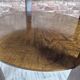 Restored Art Deco Walnut Burl Two-Tier Sunburst Table 1930s