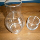 Decanter and glass