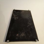 Plateau miroir au mercure biseauté 1940/50