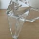 Vintage “Origami” crystal pocket emptier