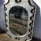 Miroir vintage en métal, 1970