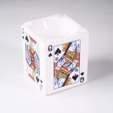 Ashtray poker design card game