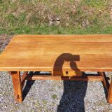 farm table with extensions, solid wood