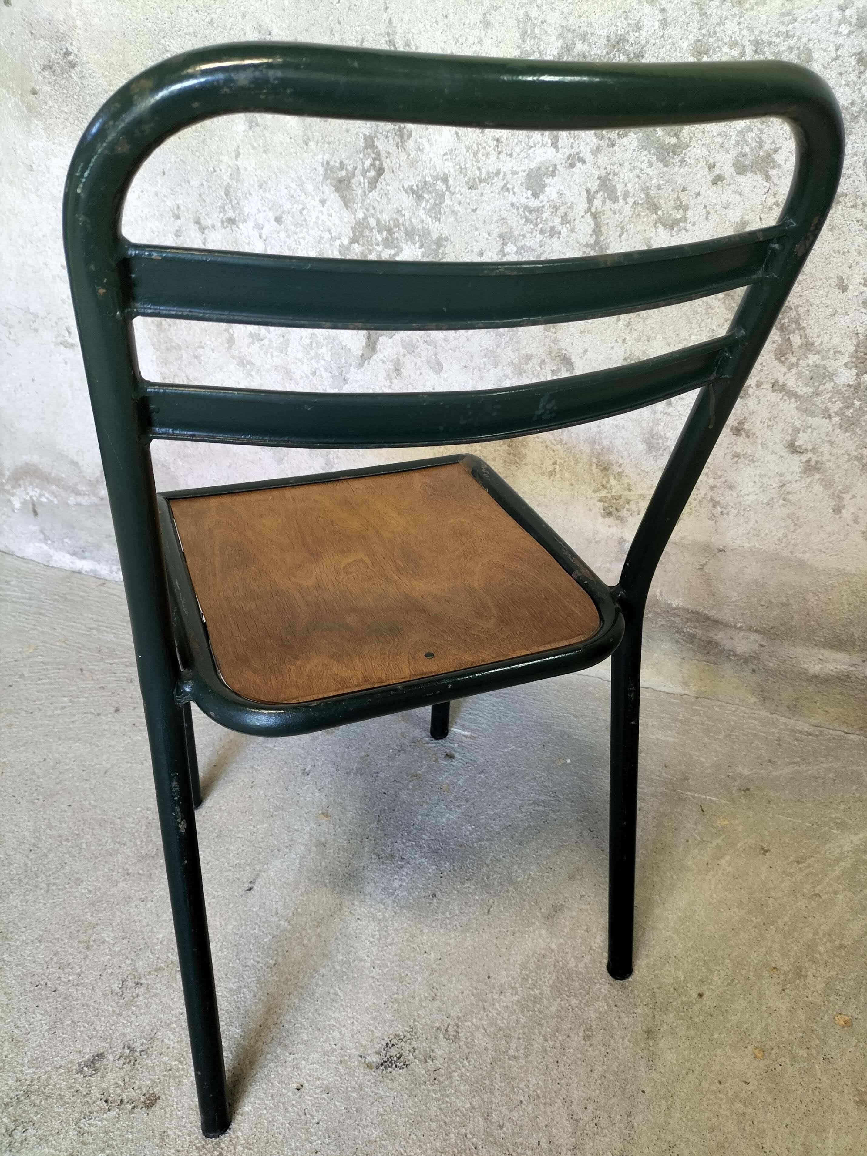 Bistro chair, vintage terrace