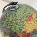Vintage 1963 tripod terrestrial globe Taride Paris - 22 cm
