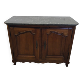 Low sideboard with marble