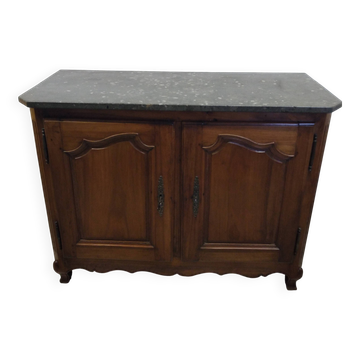 Low sideboard with marble