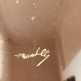 Large lacquered wooden top