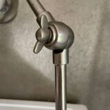 Articulated silver lamp