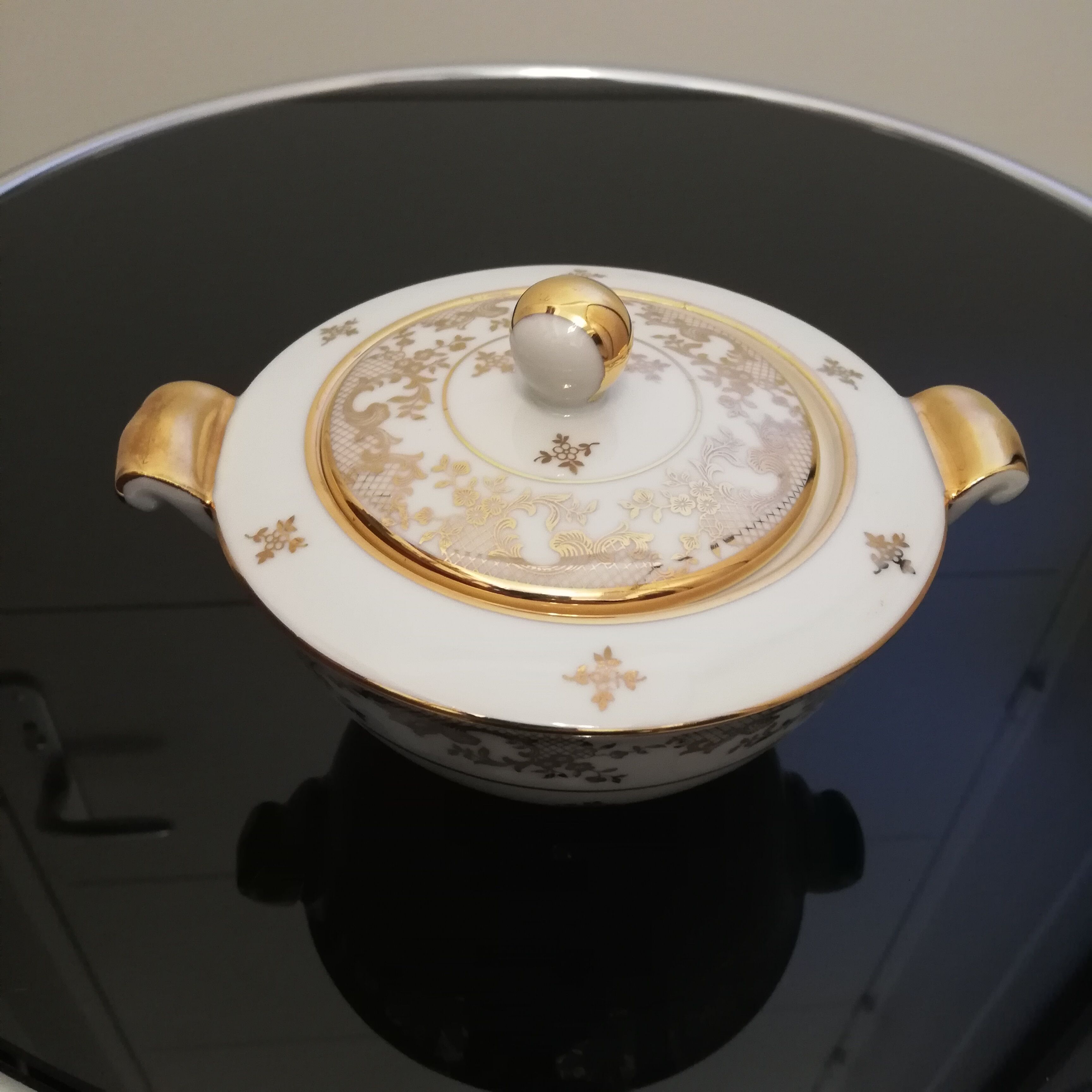 Limoges porcelain coffee service 19 pieces