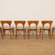 6 chaises de salle à manger | Koefoeds Hornslets | Niels Koefoed | Modèle Peter | Teck