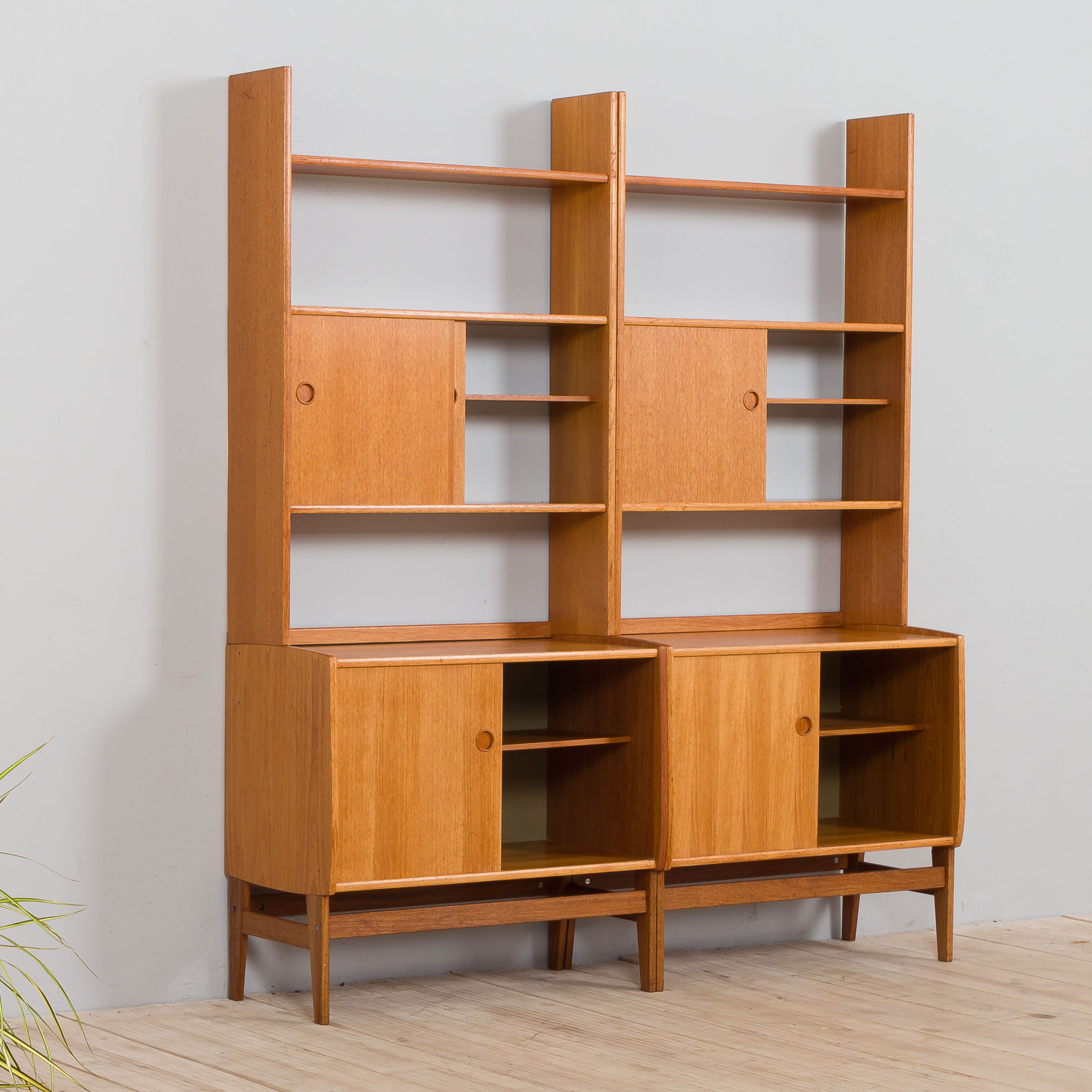 Scandinavian bookcase by John Texmon for Blindhe