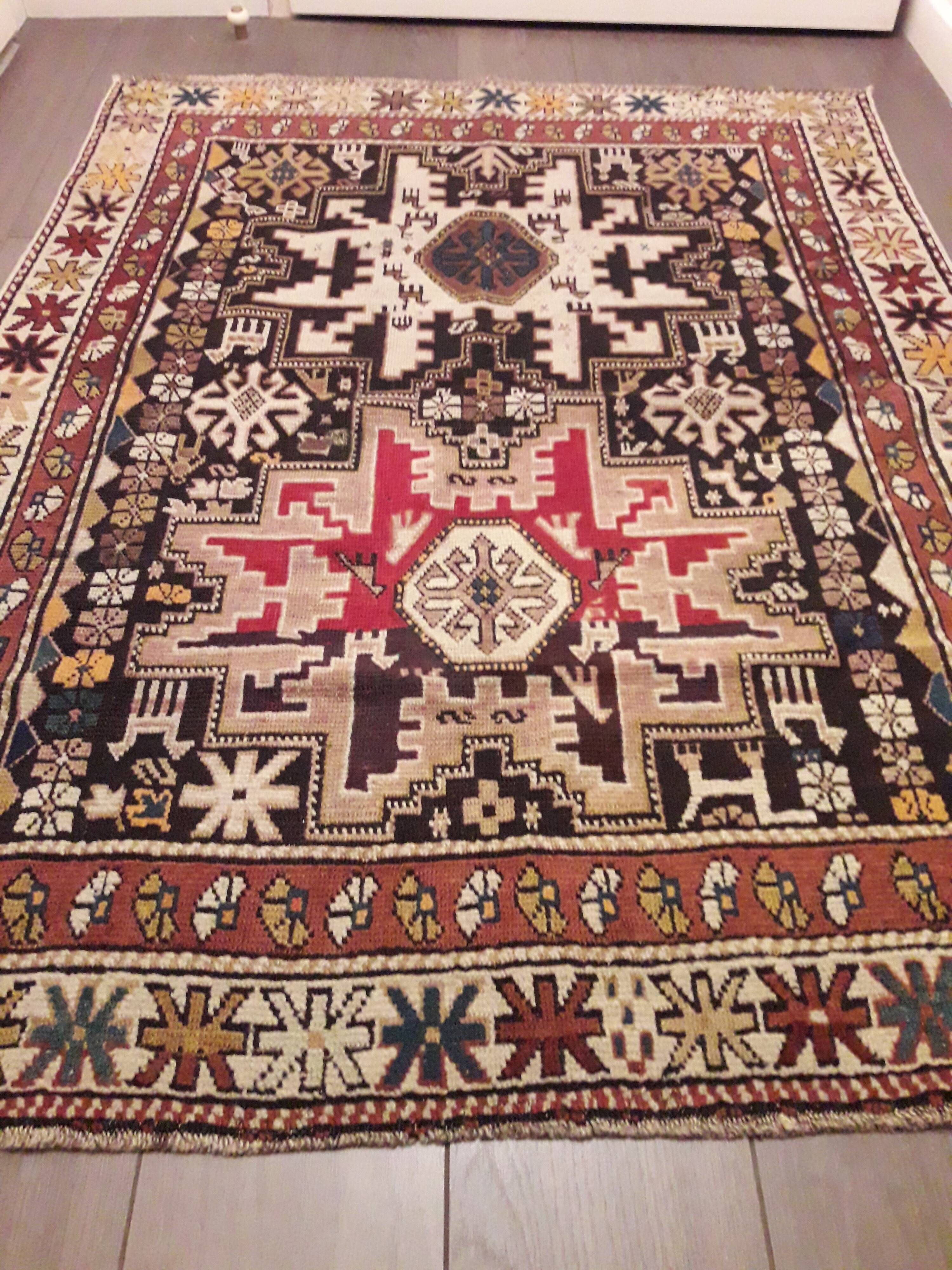 Ancient Caucasian carpet