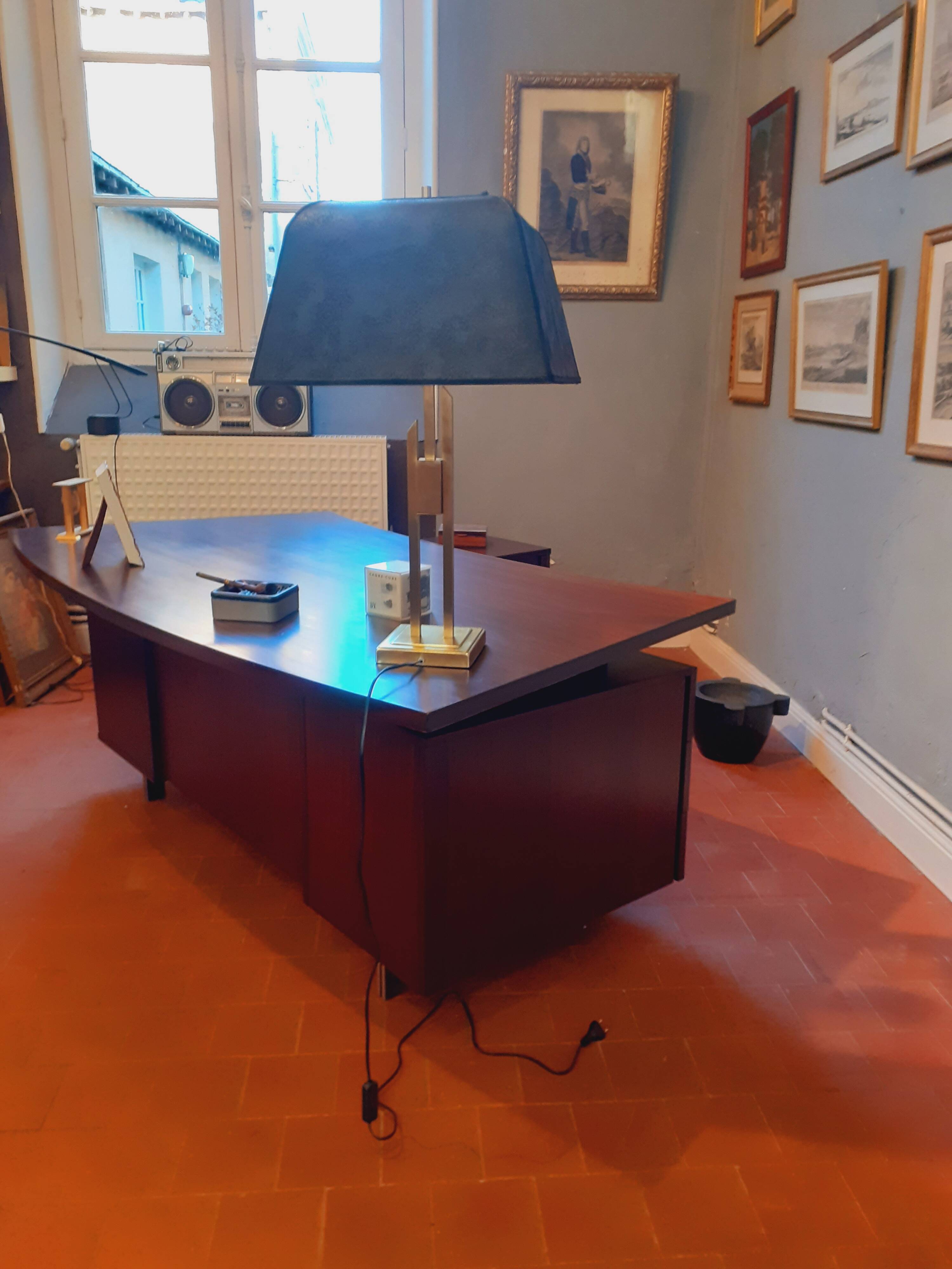 1970s boomerang desk