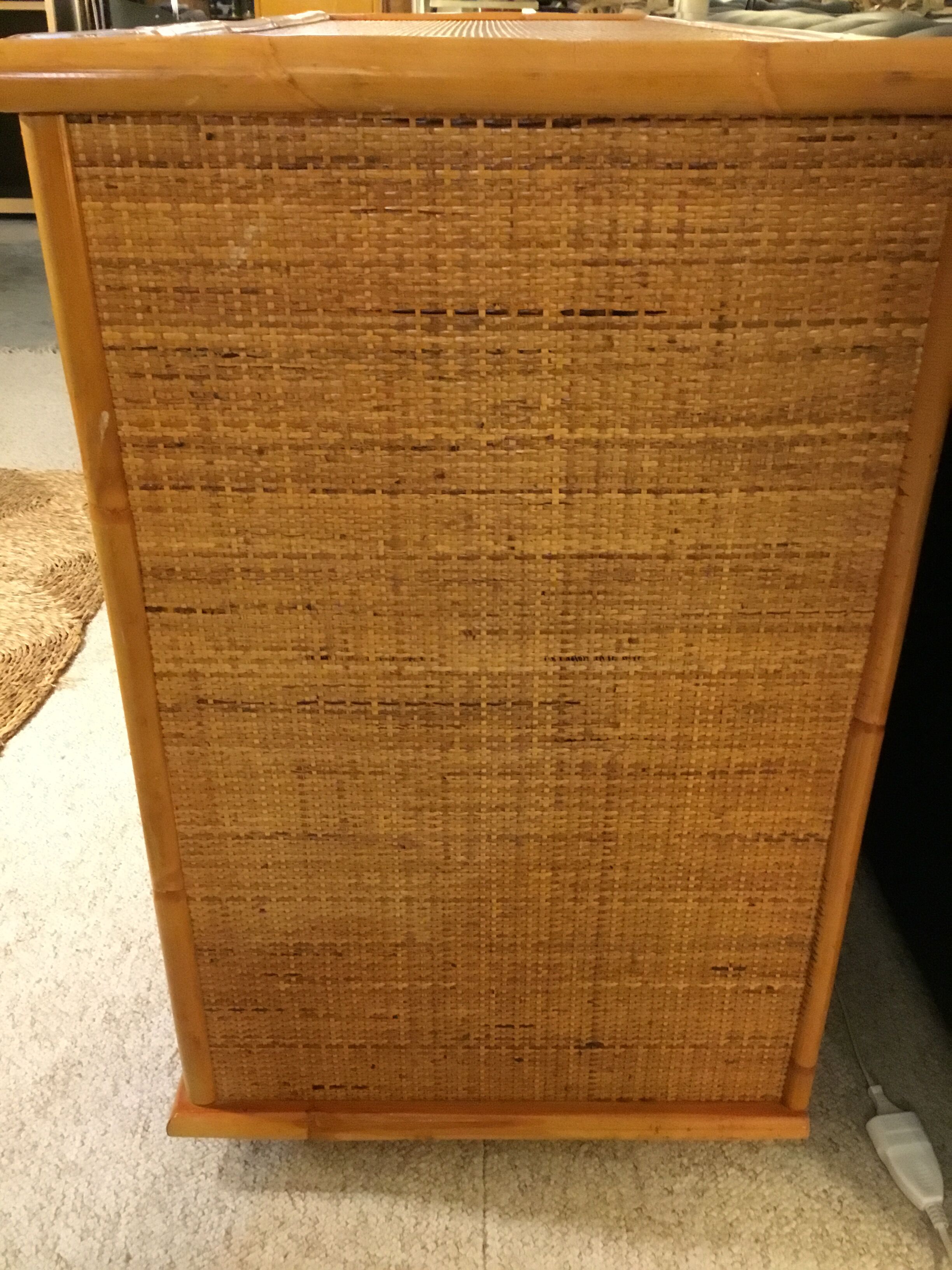 Rattan dresser