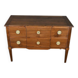 Walnut Jumping Commode, Louis XVI period – Late 18th century