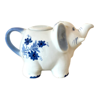 Porcelain elephant teapot