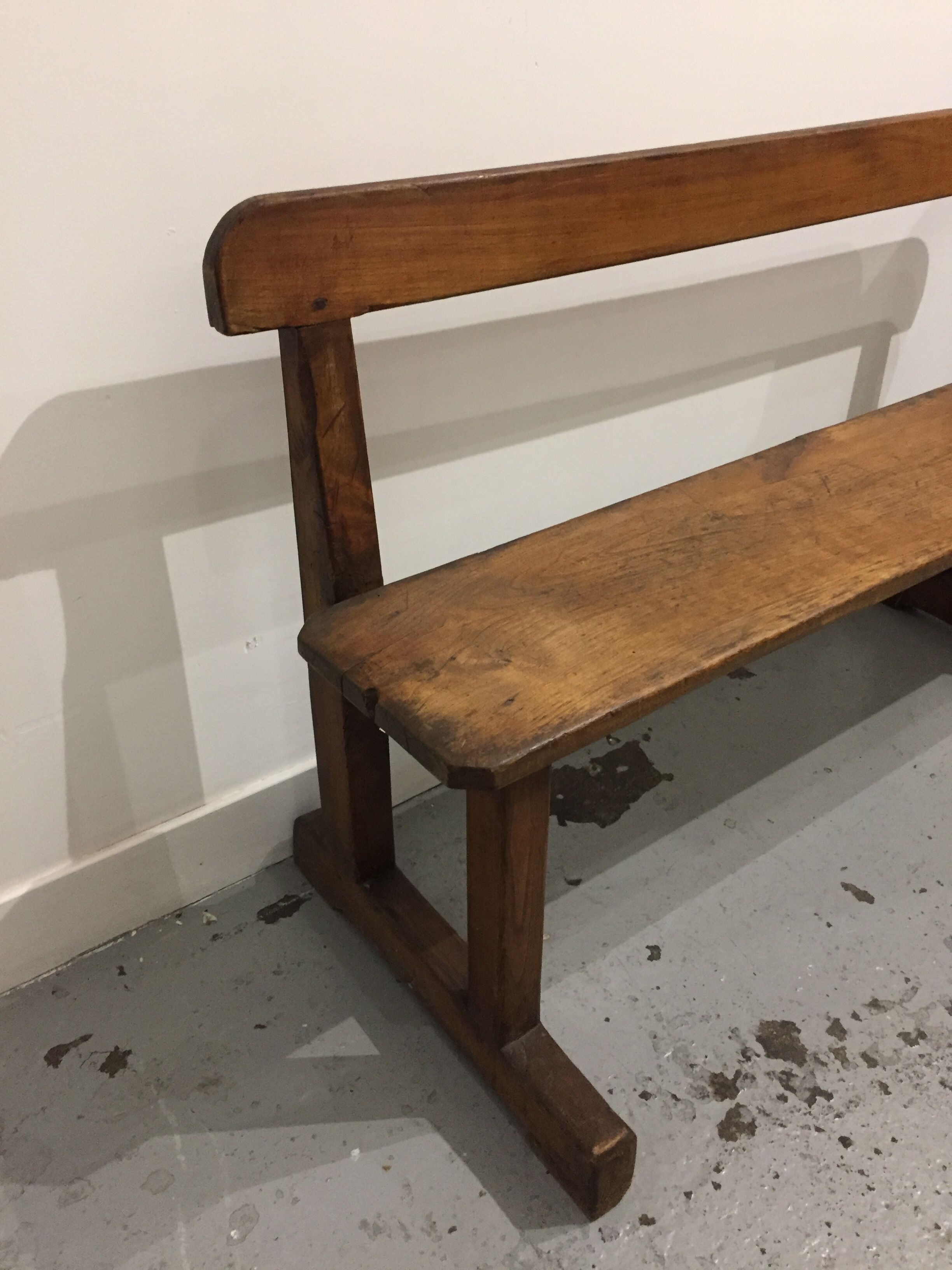 Old wooden bench