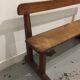 Old wooden bench