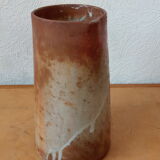 Glazed stoneware pitcher