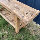 wooden workbench