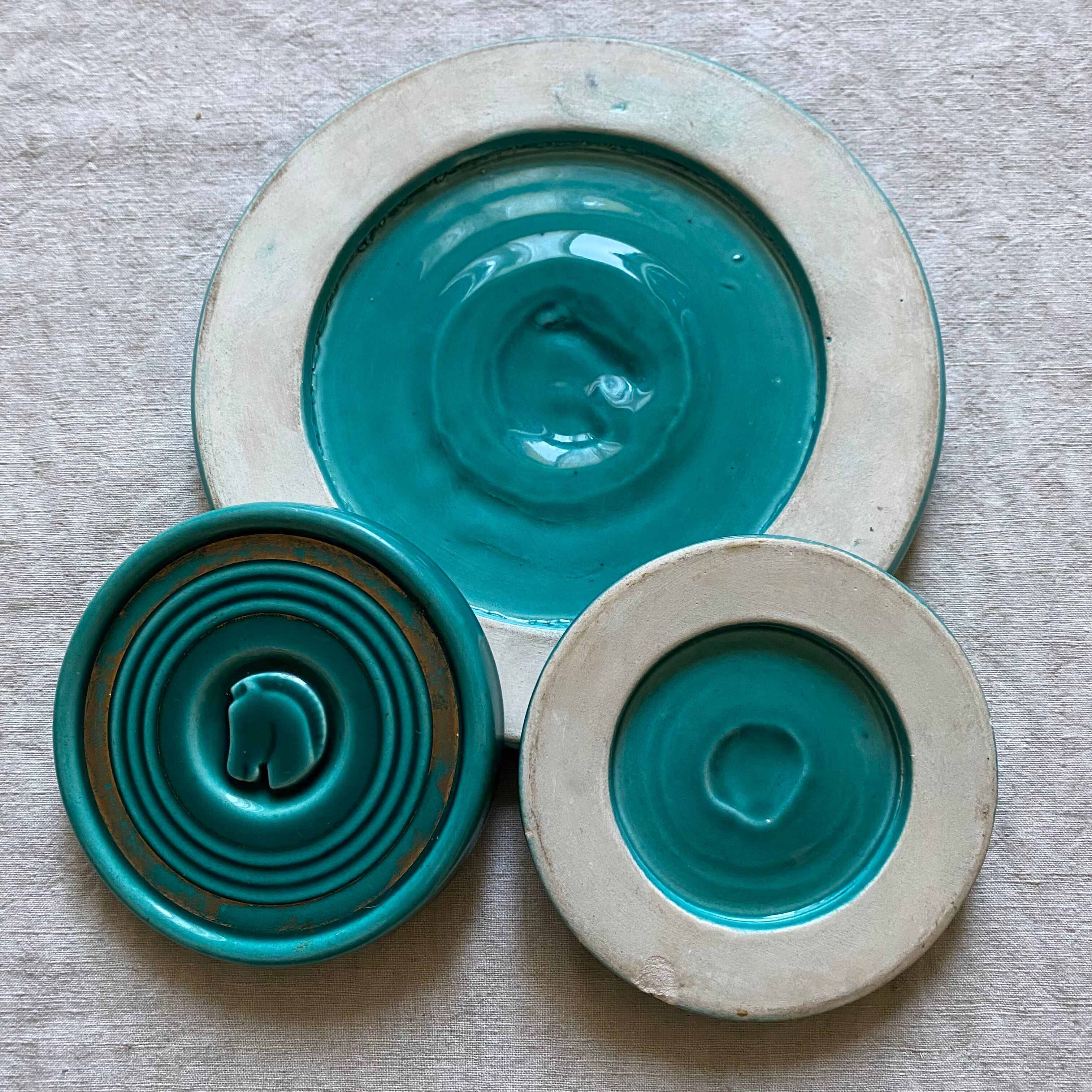 Ceramic trivets 50s
