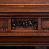Narrow showcase, France, circa 1890.