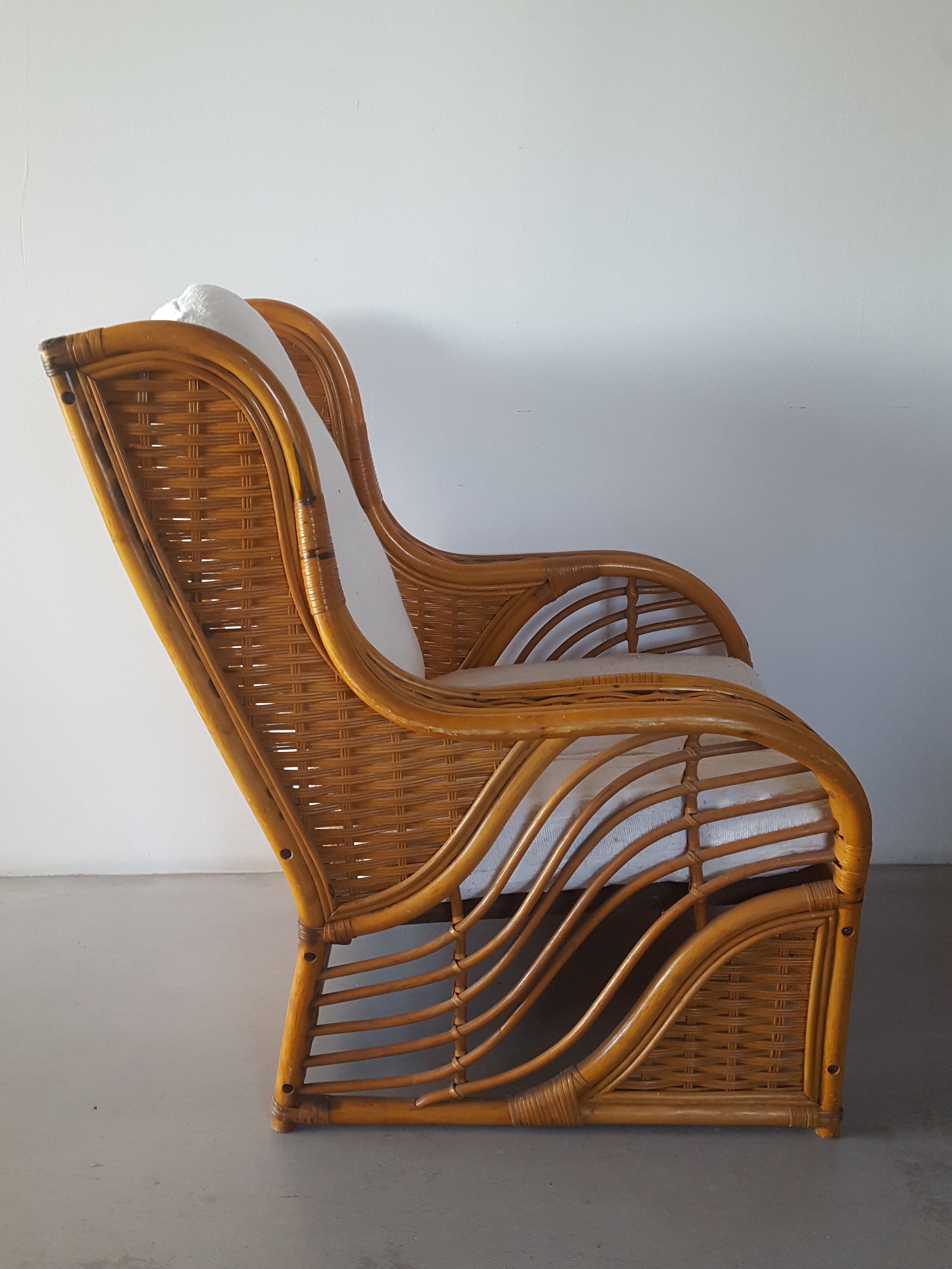 Fauteuil rotin
