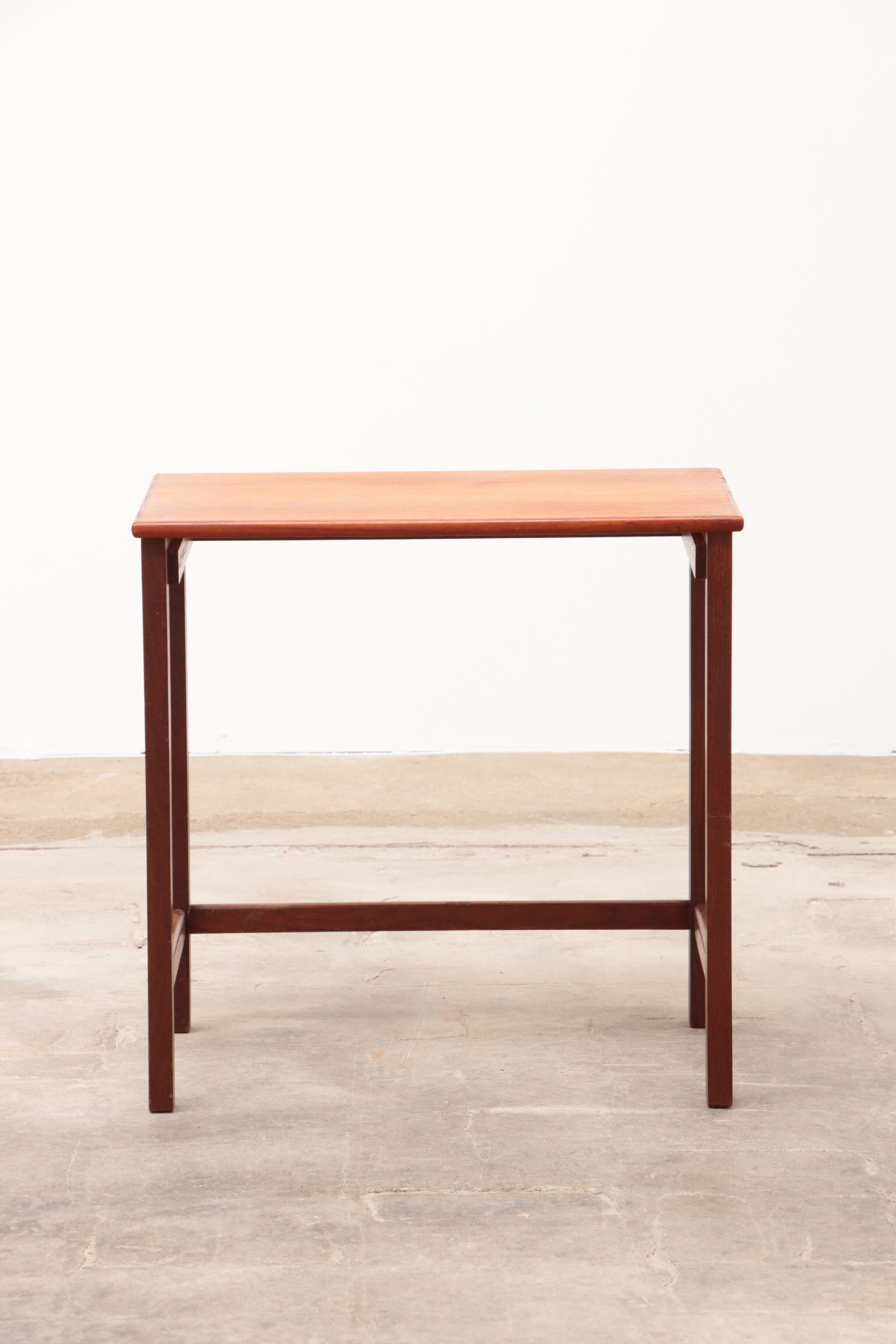 Teak wood bedside table or side table, 1960s