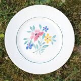 Round dish Fabiola Sarreguemines Digoin