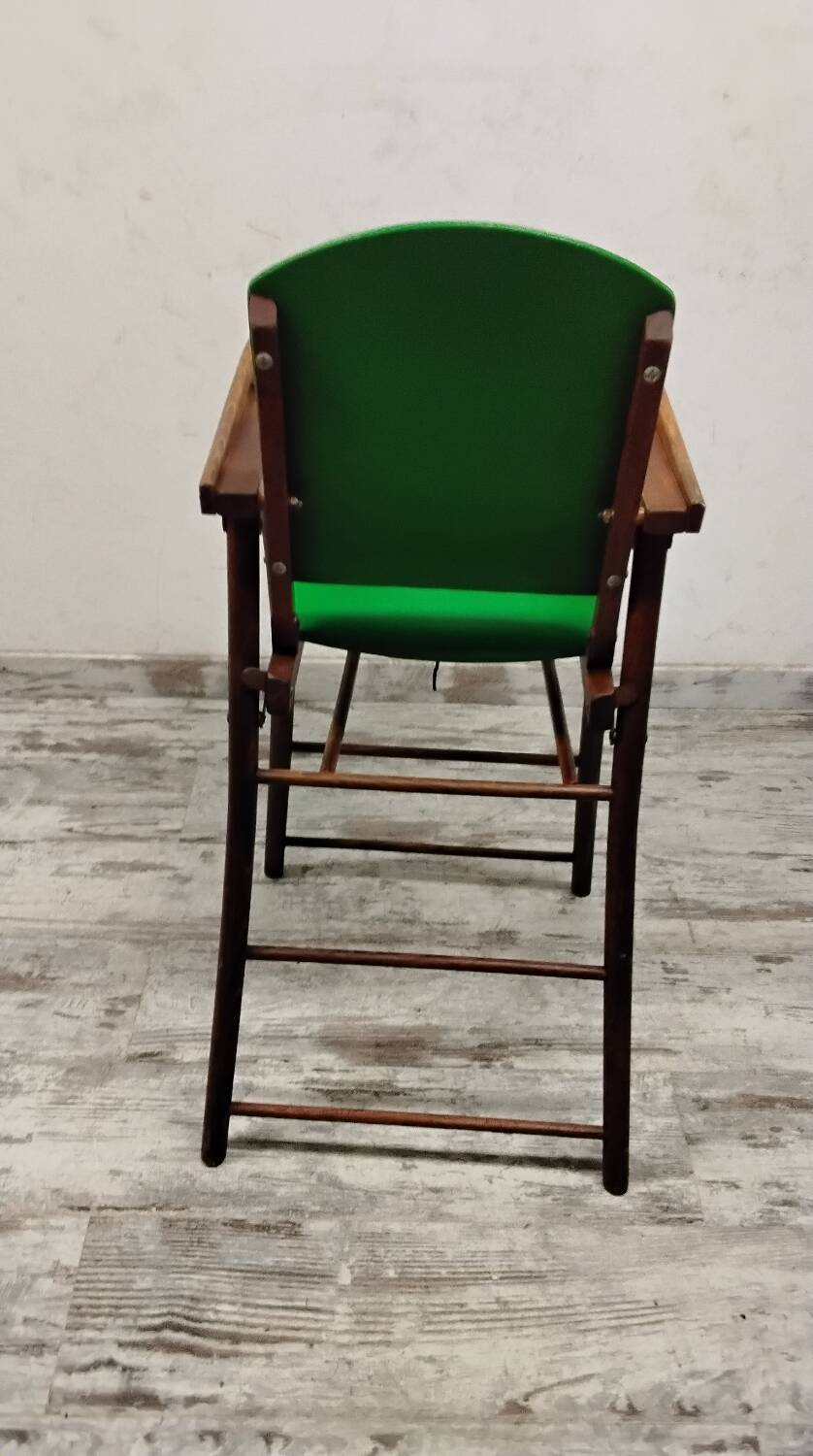Vintage children's high chair