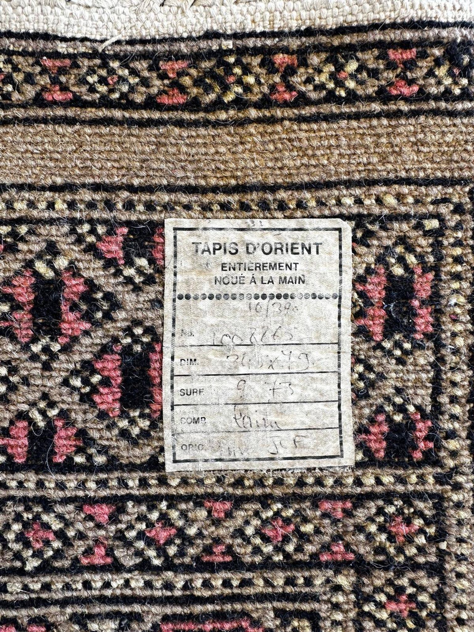 Tapis persan de couloir 350cm x 80cm