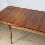 Scandinavian extendable rosewood dining table, 1960s