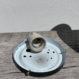 Round wall or ceiling light in glass