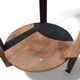 Antique side table with carved details