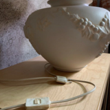 Vintage leopard table lamp