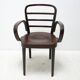 Art deco writing desk chair, 1930, bohemia