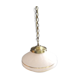 Suspension in Clichy glass and gilded metal