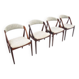 Chaises de Kai Kristiansen des années 1960, Danemark, modèle 31