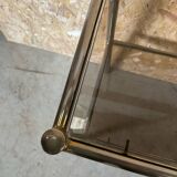 Petite table en verre 30 x 36 cm