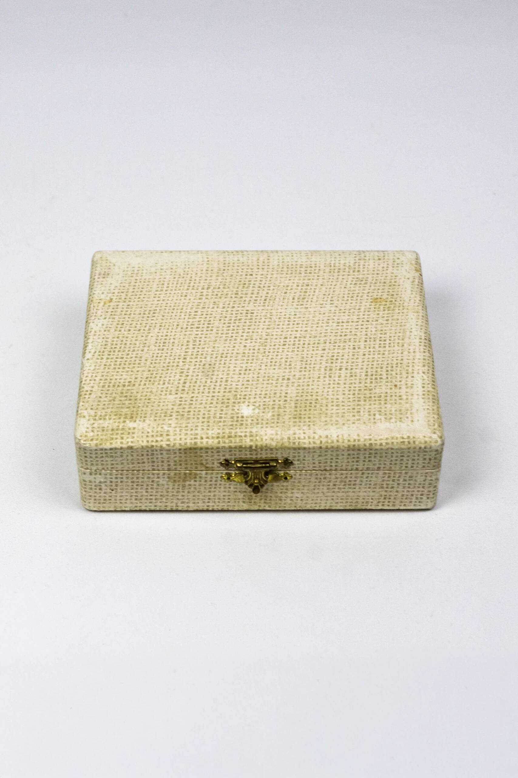 Christofle – 12 silver-plated coffee spoons Spatours in their case