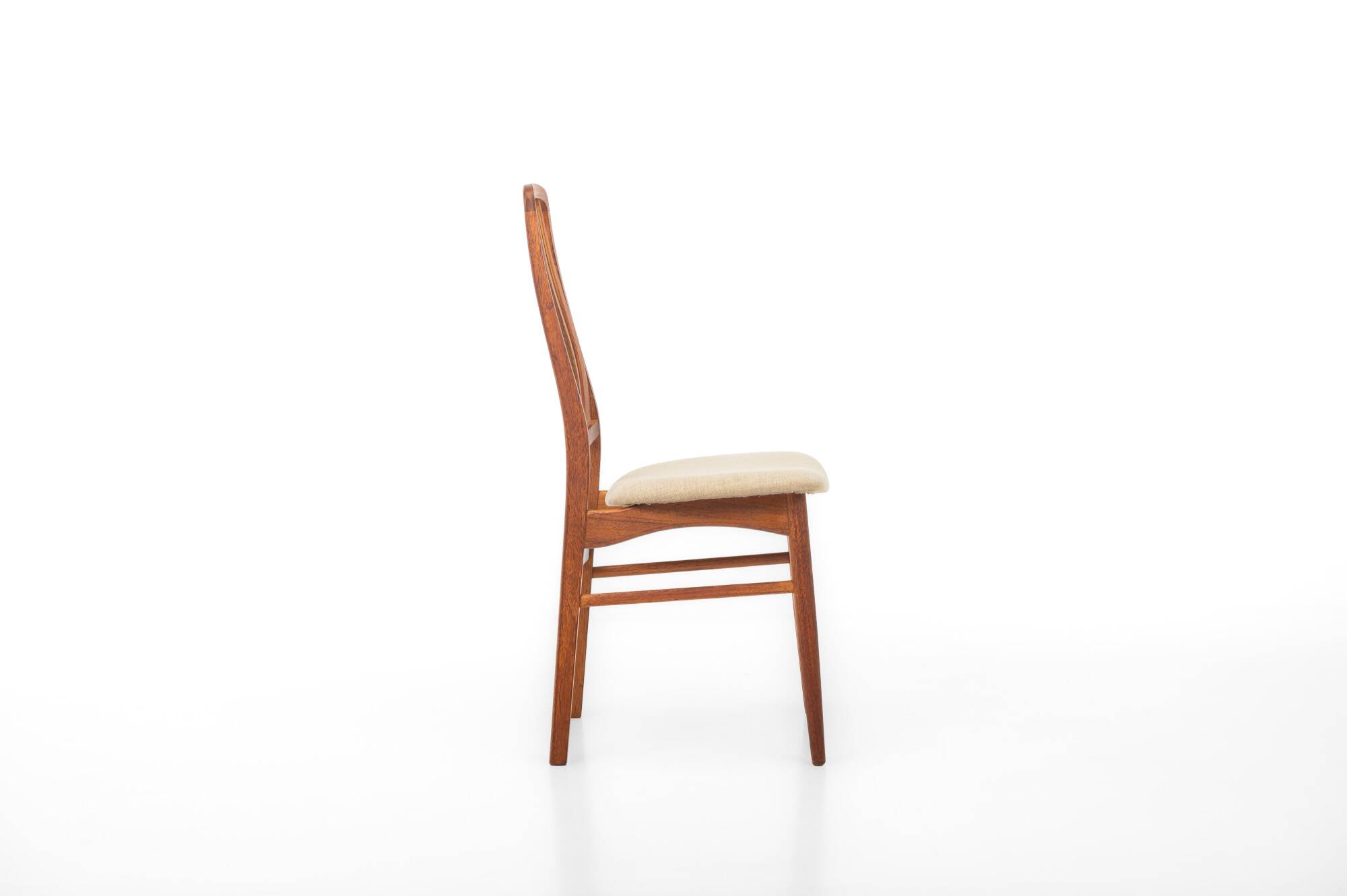 Set of 8 dining chairs by Vamdrup Stolefabrik, Denmark 1960s