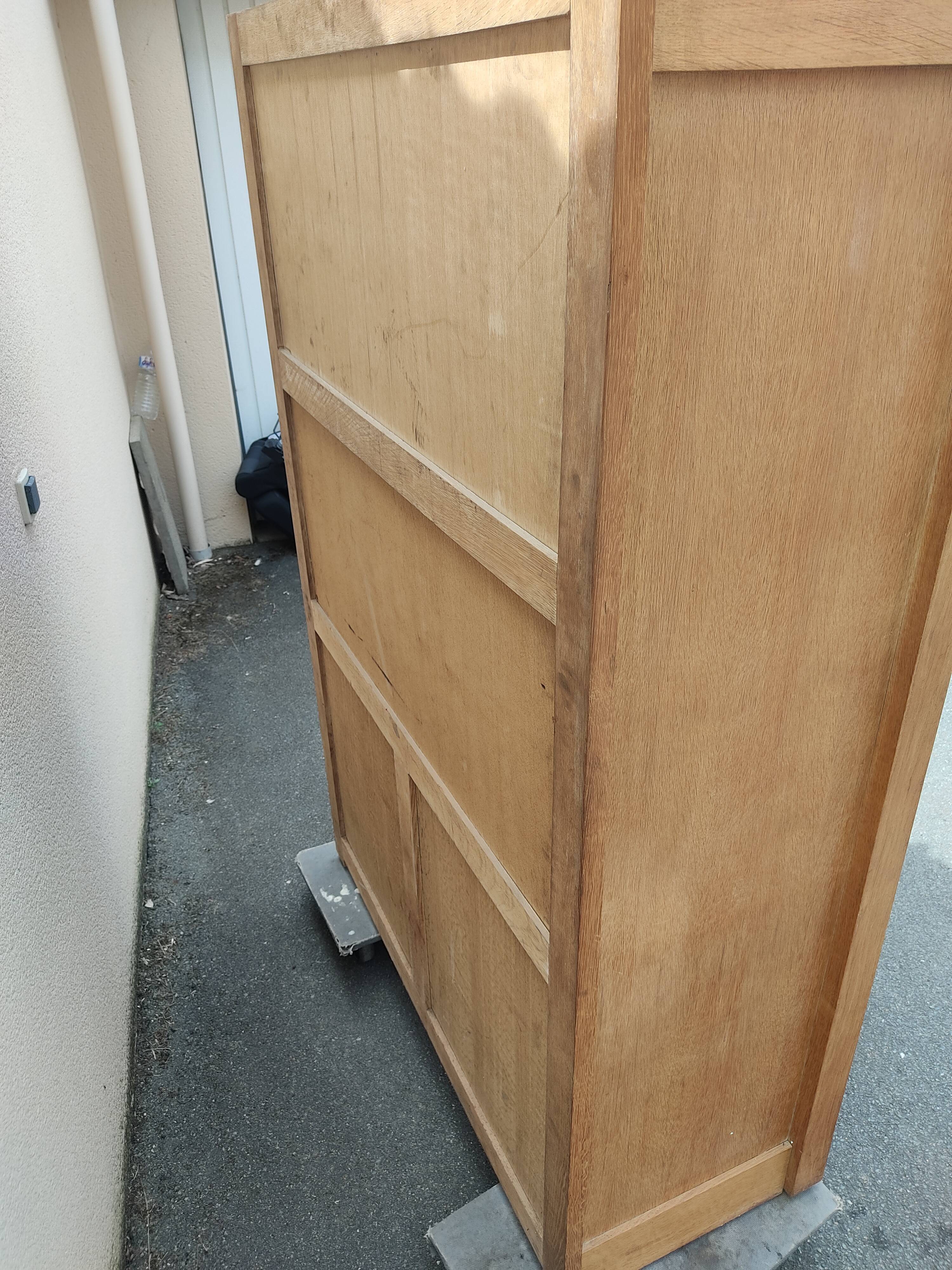 Guillerme and Chambron cabinet with ceramic handles