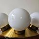 Rare Midcentury Flush Mount Sputnik, Space Age, 1970s