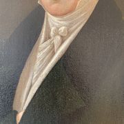 Antique Portrait Painting of a German Gentleman, 19th century
