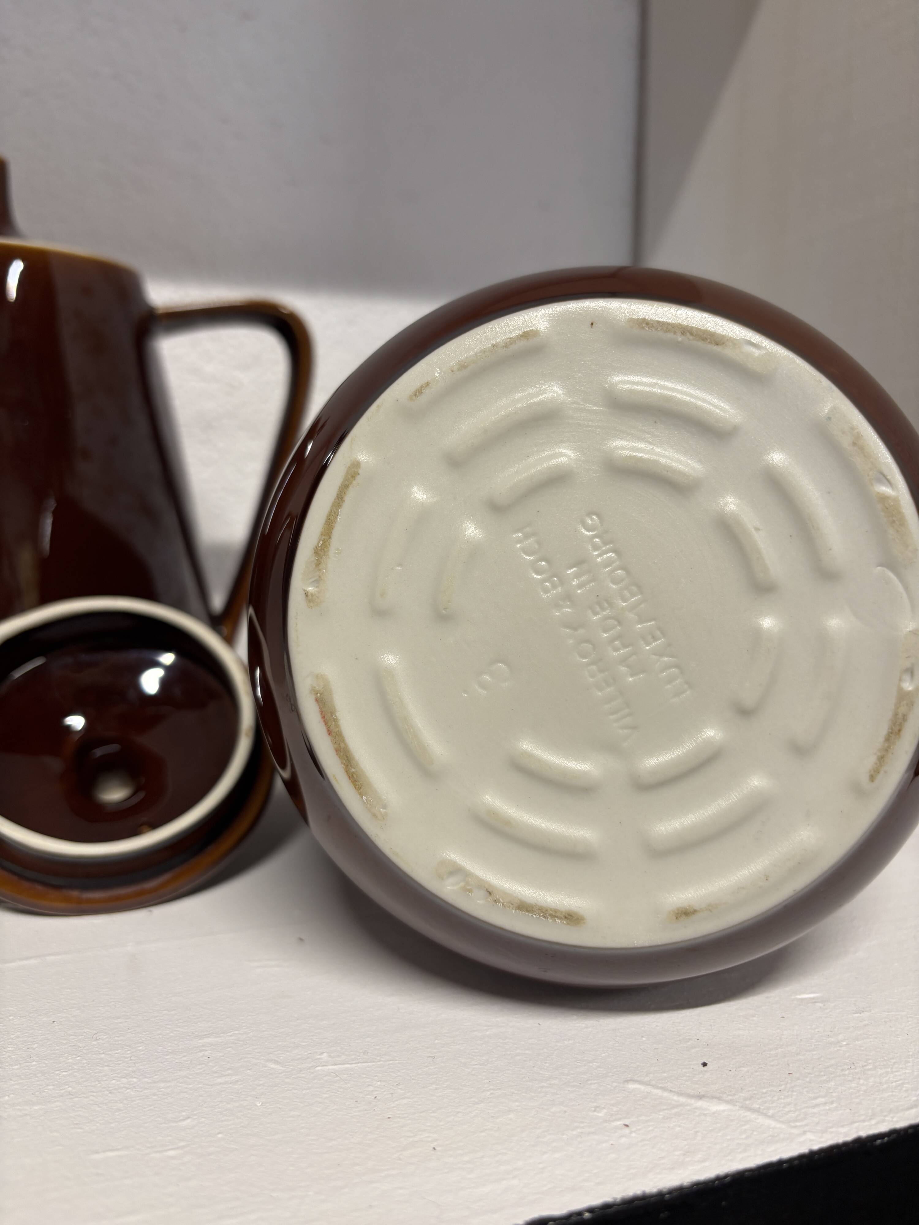 Villeroy & Boch tea/coffee service - brown