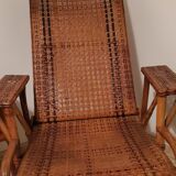 Wicker armchair