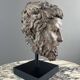 Sculptural bust in bronze on a base, 20th century